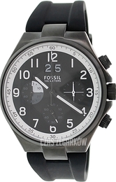Fossil Qualifier Czarny/Guma Ø46 mm CH2918