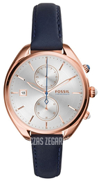 Fossil Land Racer Srebrny/Skóra Ø38 mm CH2997