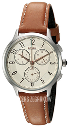 Fossil Casual Szampański/Skóra Ø34 mm CH3014