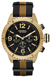 Fossil Sport Czarny/Tkanina Ø44 mm DE5006