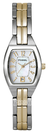 Fossil Paradigm Biały/Stal w odcieniu złota ES2074