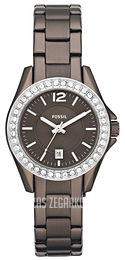 Fossil Riley Brązowy/Stal Ø30 mm ES3031