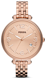 Fossil Heather Różowe złoto/Stal w kolorze różowego złota Ø42 mm ES3130