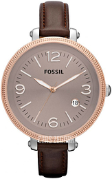Fossil Heather Szary/Skóra Ø42 mm ES3132
