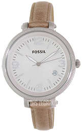 Fossil Beżowy/Skóra Ø43 mm ES3141