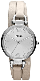 Fossil Georgia Srebrny/Stal Ø32 mm ES3159