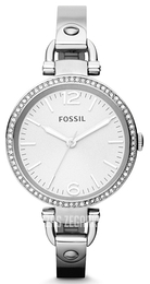 Fossil Georgia Biały/Stal Ø32 mm ES3225