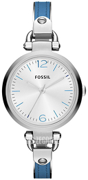 Fossil Georgia Srebrny/Stal Ø32 mm ES3255