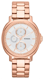 Fossil Srebrny/Stal Ø39 mm ES3353
