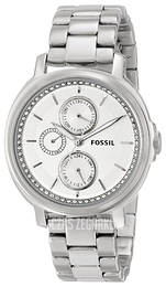 Fossil Srebrny/Stal Ø39 mm ES3355