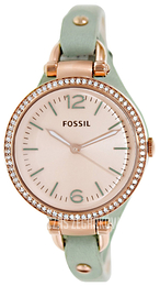 Fossil Zloty/Skóra Ø32 mm ES3467