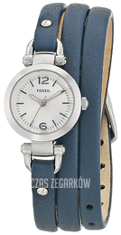 Fossil Niebieski/Skóra Ø21 mm ES3478