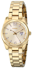 Fossil Szampański/Stal w odcieniu złota Ø28 mm ES3583