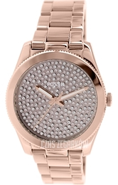 Fossil Różowe złoto/Stal w kolorze różowego złota Ø39 mm ES3690
