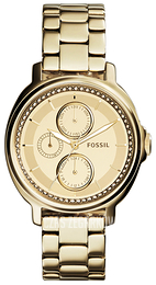 Fossil Żółte złoto/Stal w odcieniu złota Ø39 mm ES3719