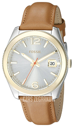 Fossil Srebrny/Skóra Ø39 mm ES3771