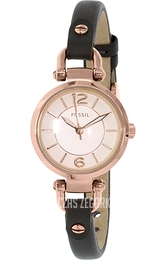 Fossil Dress Różowe złoto/Skóra Ø26 mm ES3862