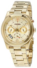 Fossil Boyfriend Szampański/Stal w odcieniu złota Ø40 mm ES3884