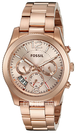 Fossil Różowe złoto/Stal w kolorze różowego złota Ø40 mm ES3885