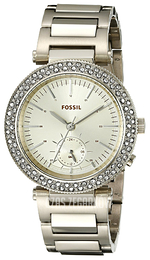 Fossil Szampański/Stal w odcieniu złota Ø35 mm ES3914