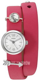 Fossil Srebrny/Skóra Ø21 mm ES3964