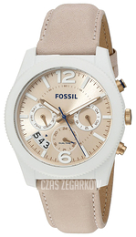 Fossil Beżowy/Skóra Ø39 mm ES3980