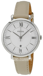 Fossil Jacqueline Srebrny/Skóra Ø36 mm ES4020