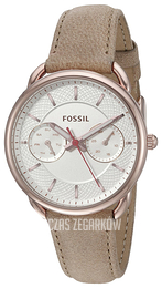Fossil Srebrny/Skóra Ø39 mm ES4021