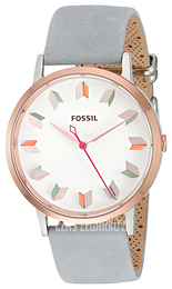 Fossil Biały/Skóra Ø40 mm ES4057