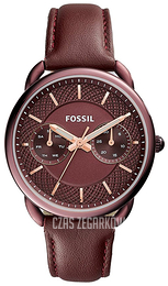 Fossil Tailor Brązowy/Skóra Ø35 mm ES4121