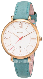 Fossil Jacqueline Biały/Skóra Ø36 mm ES4149