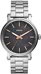 Fossil Czarny/Stal Ø38 mm ES4234