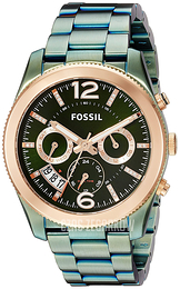Fossil Boyfriend Zielony/Stal Ø39 mm ES4328