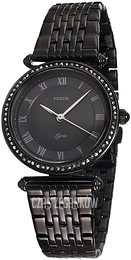 Fossil Czarny/Stal Ø32 mm ES4713