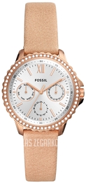 Fossil Izzy Kremowy/Skóra Ø35 mm ES4888