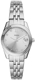 Fossil Scarlette Mini Srebrny/Stal Ø32 mm ES4897