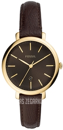 Fossil Jacqueline Czarny/Skóra Ø36 mm ES4969