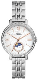 Fossil Jacqueline Biały/Stal Ø36 mm ES5164