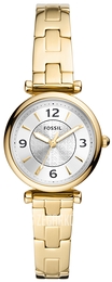 Fossil Carlie Srebrny/Pozlacana Ø28 mm ES5203