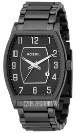 Fossil Casual Czarny/Stal FS4381