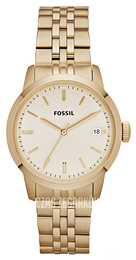 Fossil Townsman Żółte złoto/Stal w odcieniu złota Ø36 mm FS4821