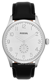 Fossil The Agent Srebrny/Skóra Ø42 mm FS4850