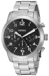Fossil Czarny/Stal Ø44 mm FS5141