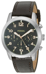 Fossil Pilot 54 Czarny/Skóra Ø44 mm FS5143