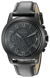 Fossil Czarny/Skóra Ø43 mm FS5147