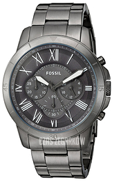 Fossil Grant Szary/Stal Ø44 mm FS5256