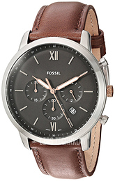 Fossil Szary/Skóra Ø44 mm FS5408