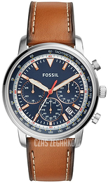 Fossil Niebieski/Skóra Ø44 mm FS5414