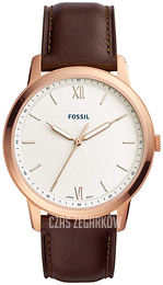 Fossil Biały/Skóra Ø44 mm FS5463