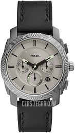Fossil Szary/Skóra Ø45 mm FS5482